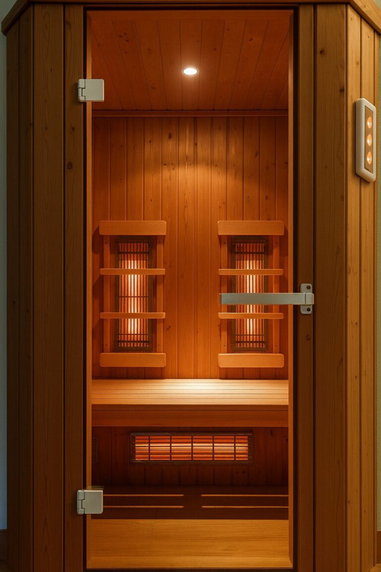 Infrarotkabine im Hotel Landhaus Waldesruh in Lauterbad bei Freudenstadt - entspannen im Wellnessbereich im Schwarzwald